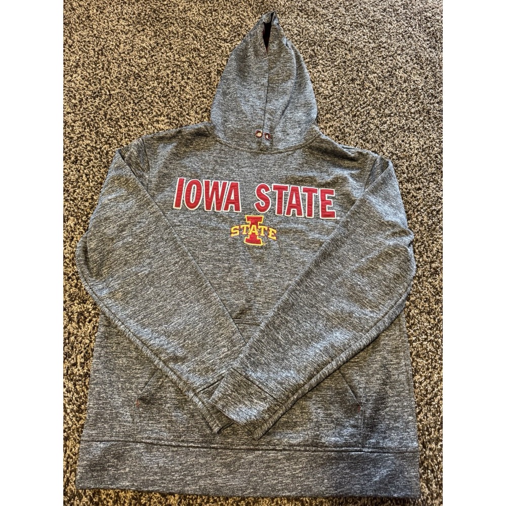 Iowa State Cyclones Hoodie Size Small Top Of The World Gray